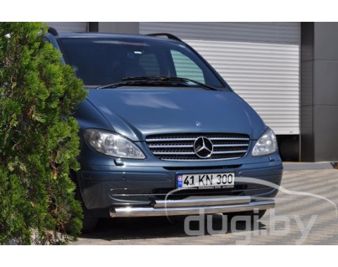 Передняя защита труба двойная Greyder для Mercedes-Benz Viano W639